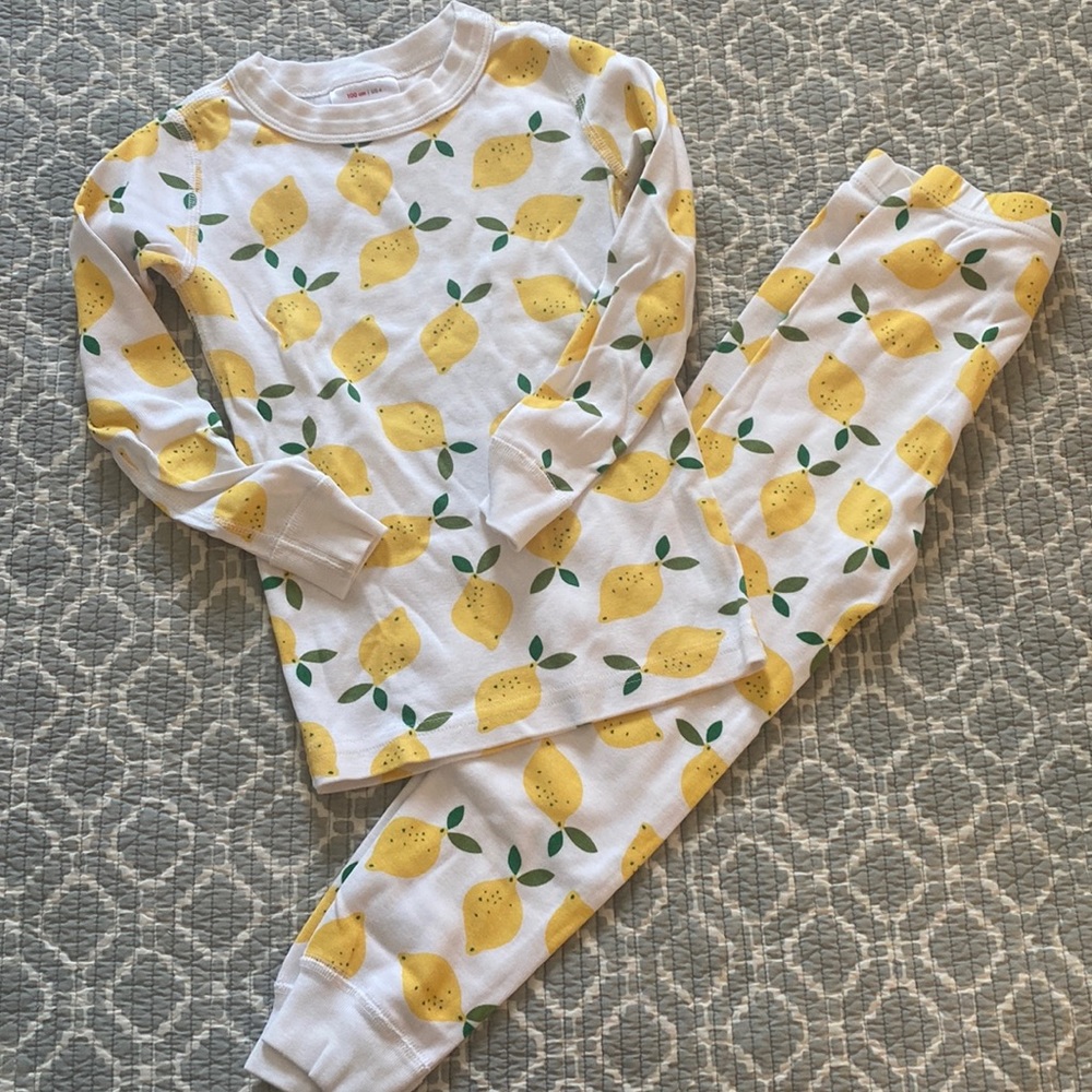 Hanna Andersson Lemon PJs